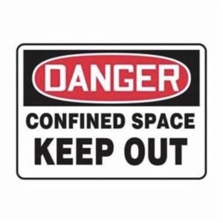 Accuform OSHA DANGER SAFETY SIGN CONFINED MCSP104XL MCSP104XL
